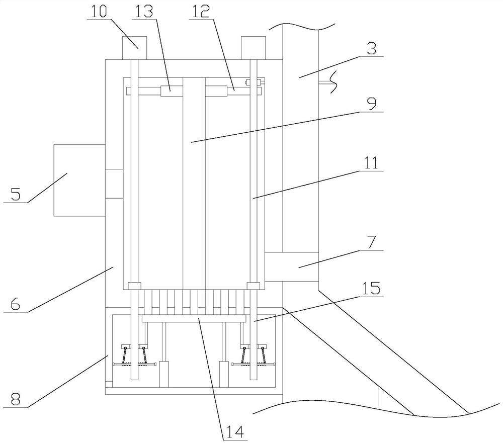 Cloth bag-type dust collector for industrial dust collection