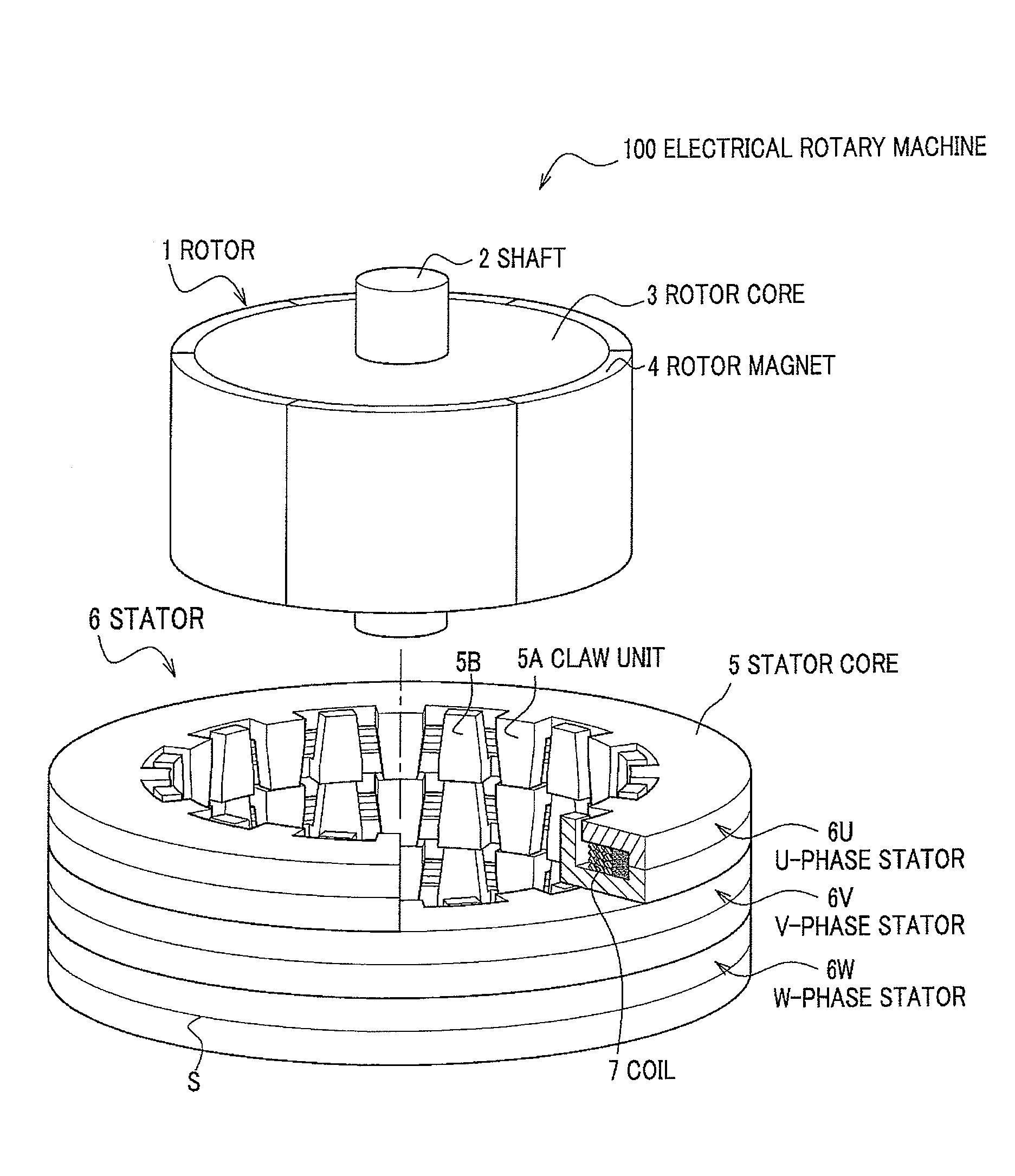 Electrical rotary machine and method of manufacturing the same