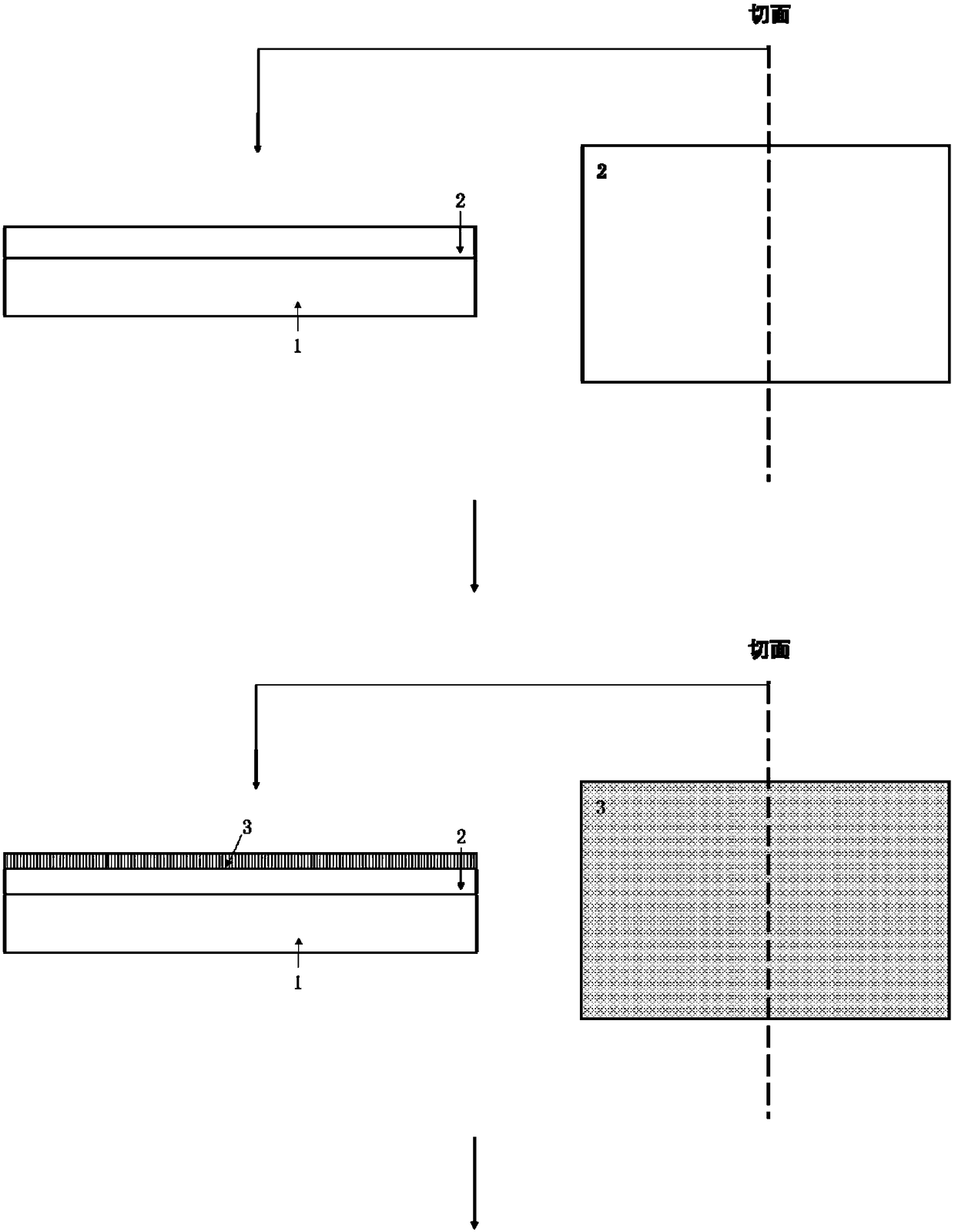 Bulk doped diamond-base normally-off field effect transistor and preparation method thereof