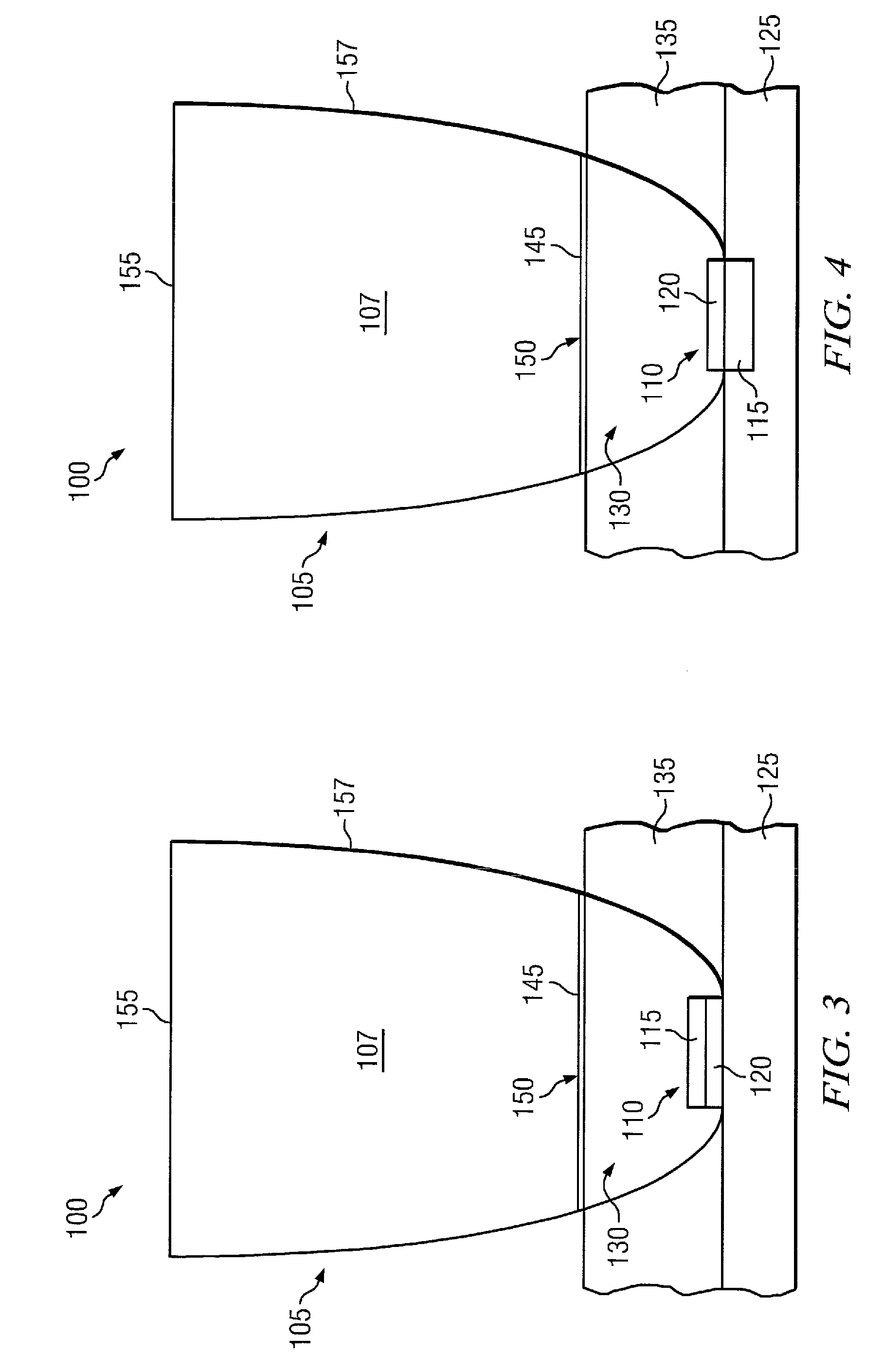 System and method for a lens and phosphor layer