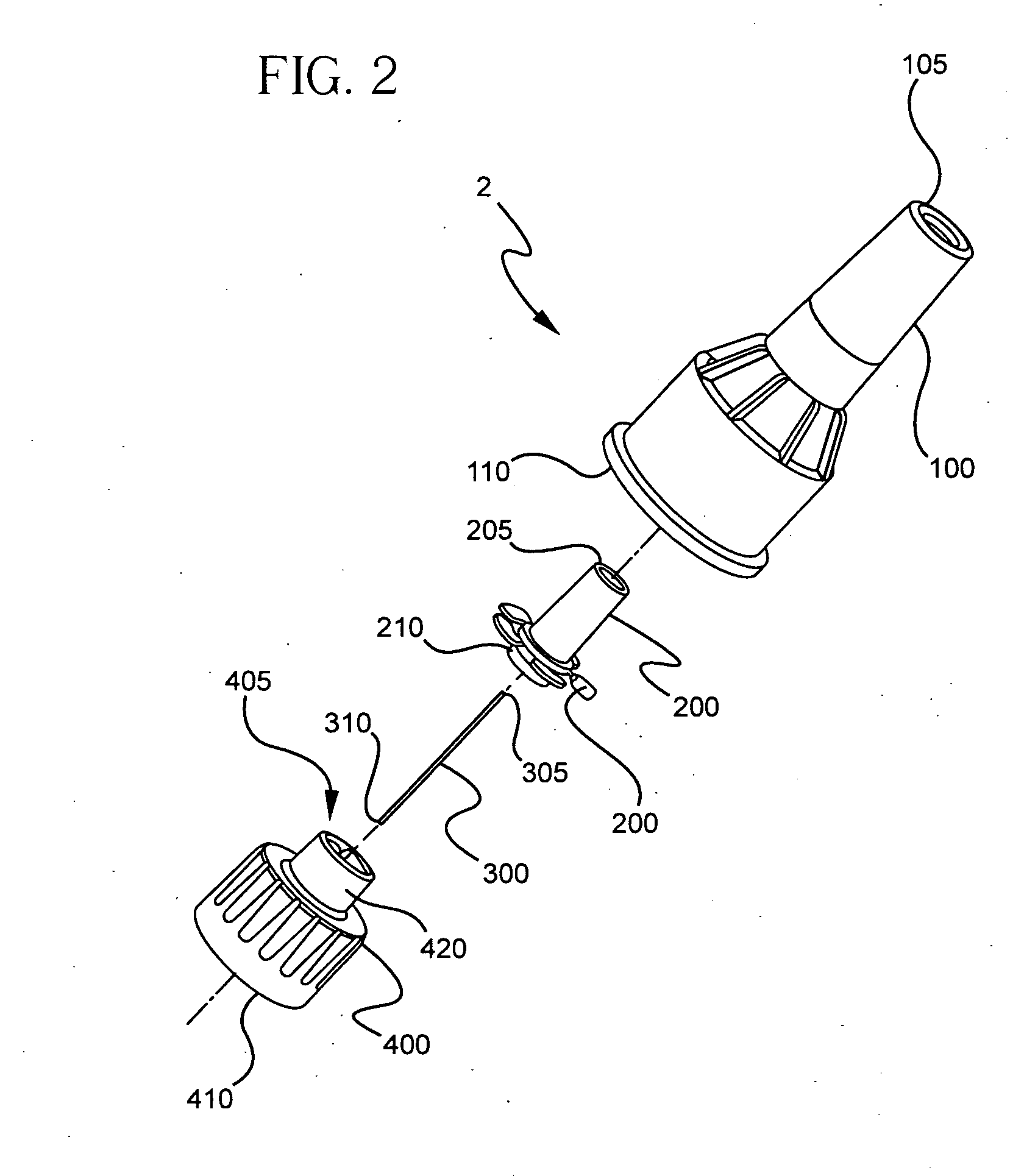 Disposable needle and hub assembly