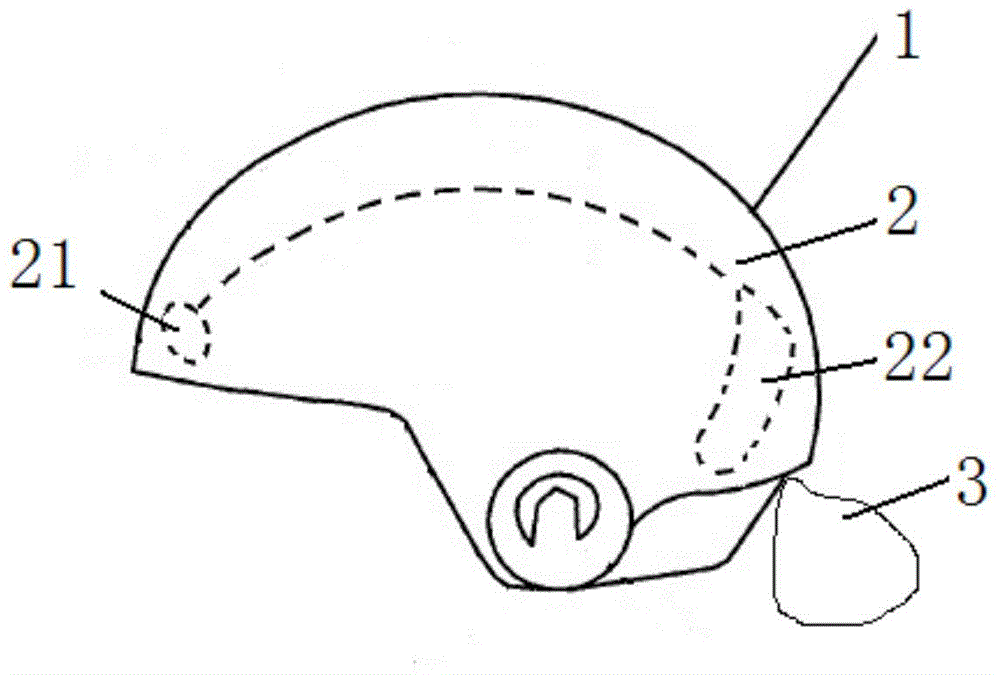 Bicycle protective helmet with internal ventilating system