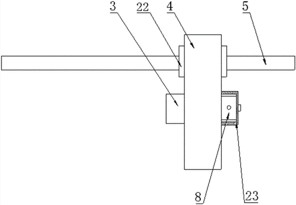 Micro gap-free transmission type fatigue testing machine