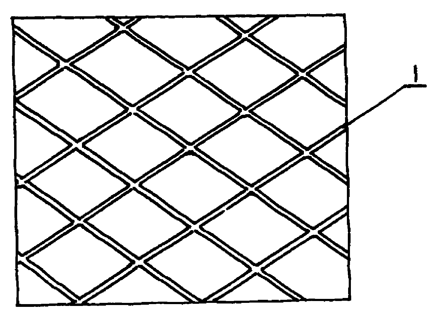 Magnetic damping board and preparing method thereof