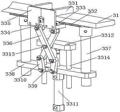 Feeding mechanism of brake pump sealing ring feeding machine