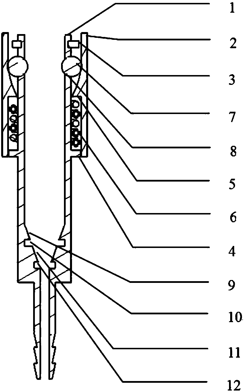 Quick connection device for helicopter airspeed testing