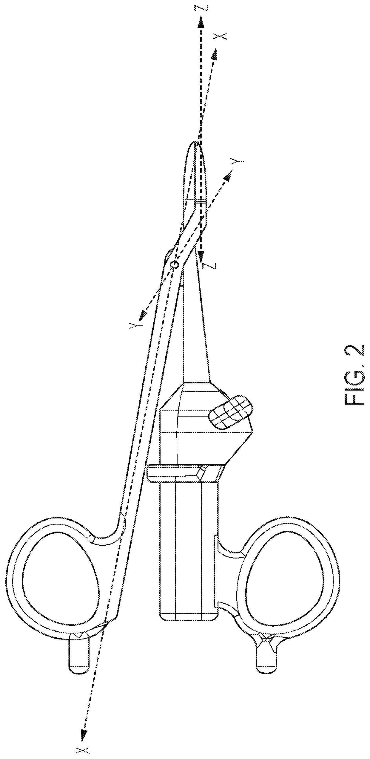 Scissor style vessel sealer