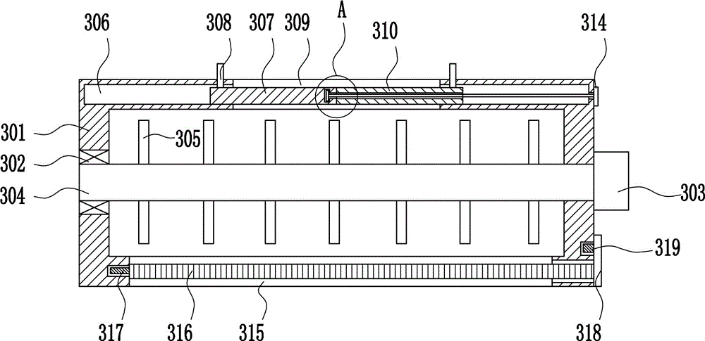 Novel waste accumulator fully crushing equipment