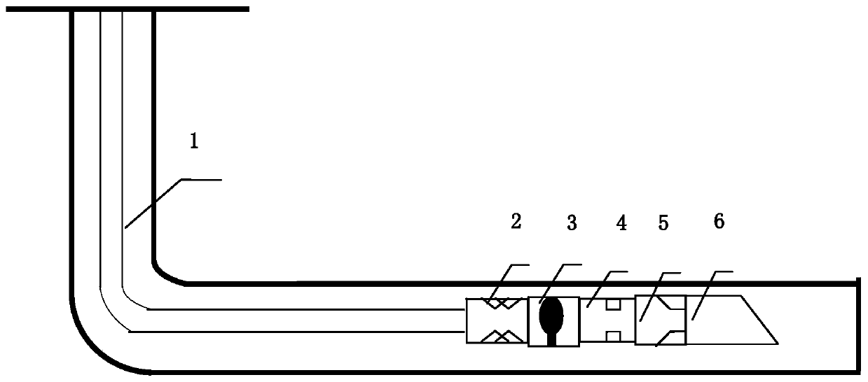 Downhole throttle technology pipe string and method for horizontal well