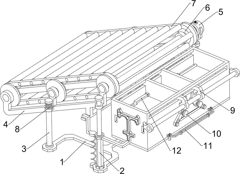 Impurity collecting and processing device for hydroenergy power generation