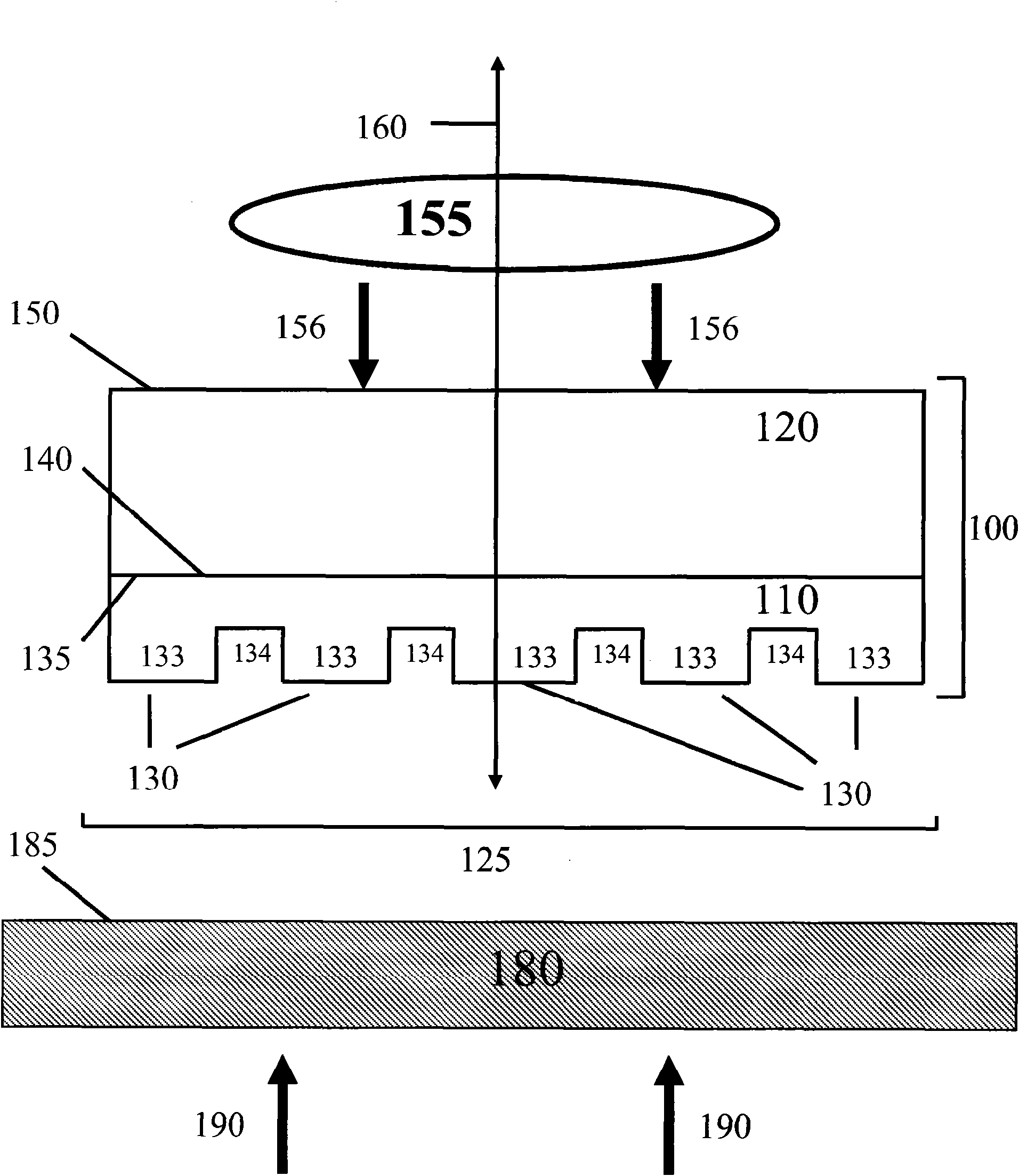 Devices and methods for pattern generation by ink lithography