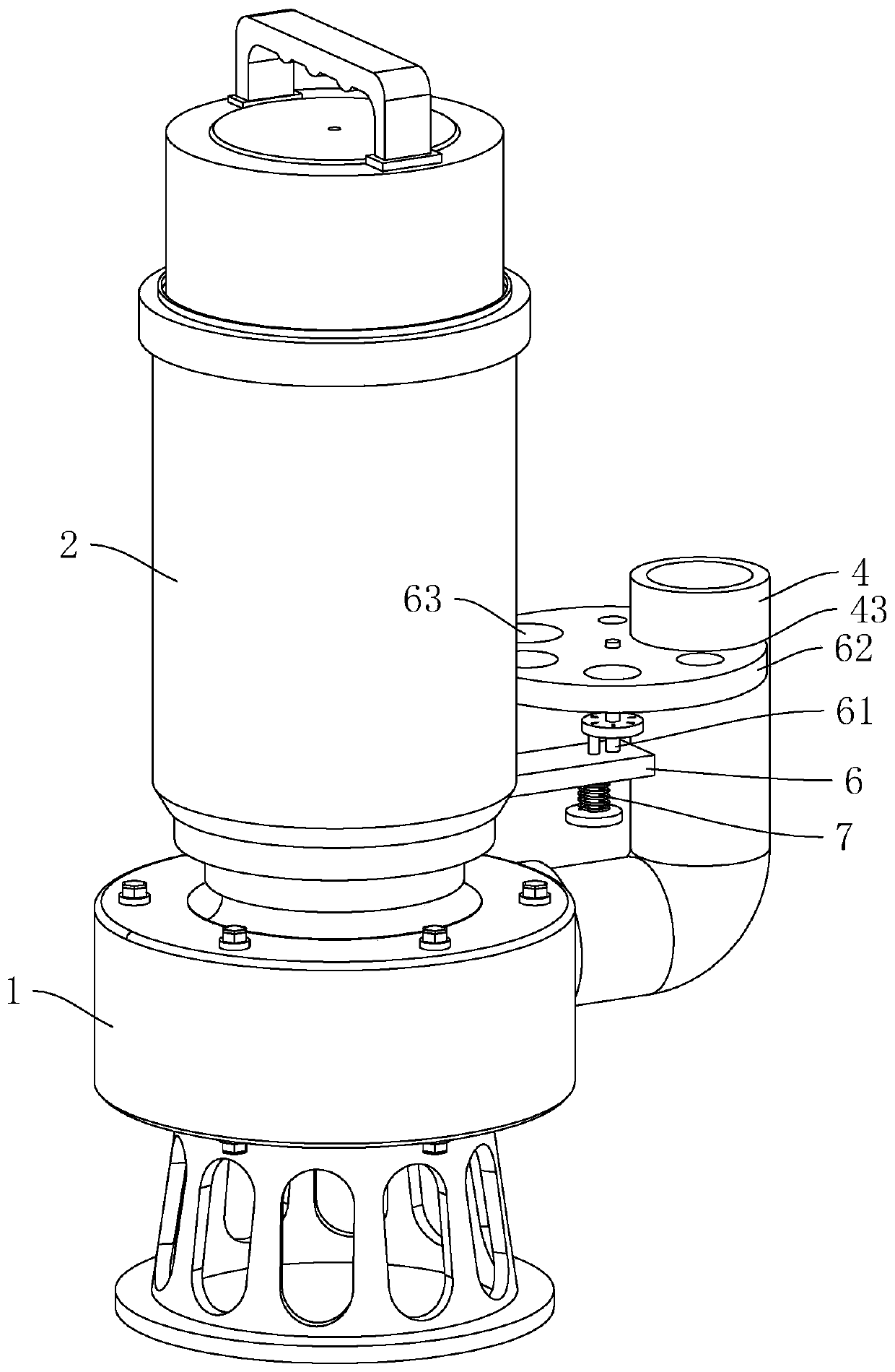 Sinking pump