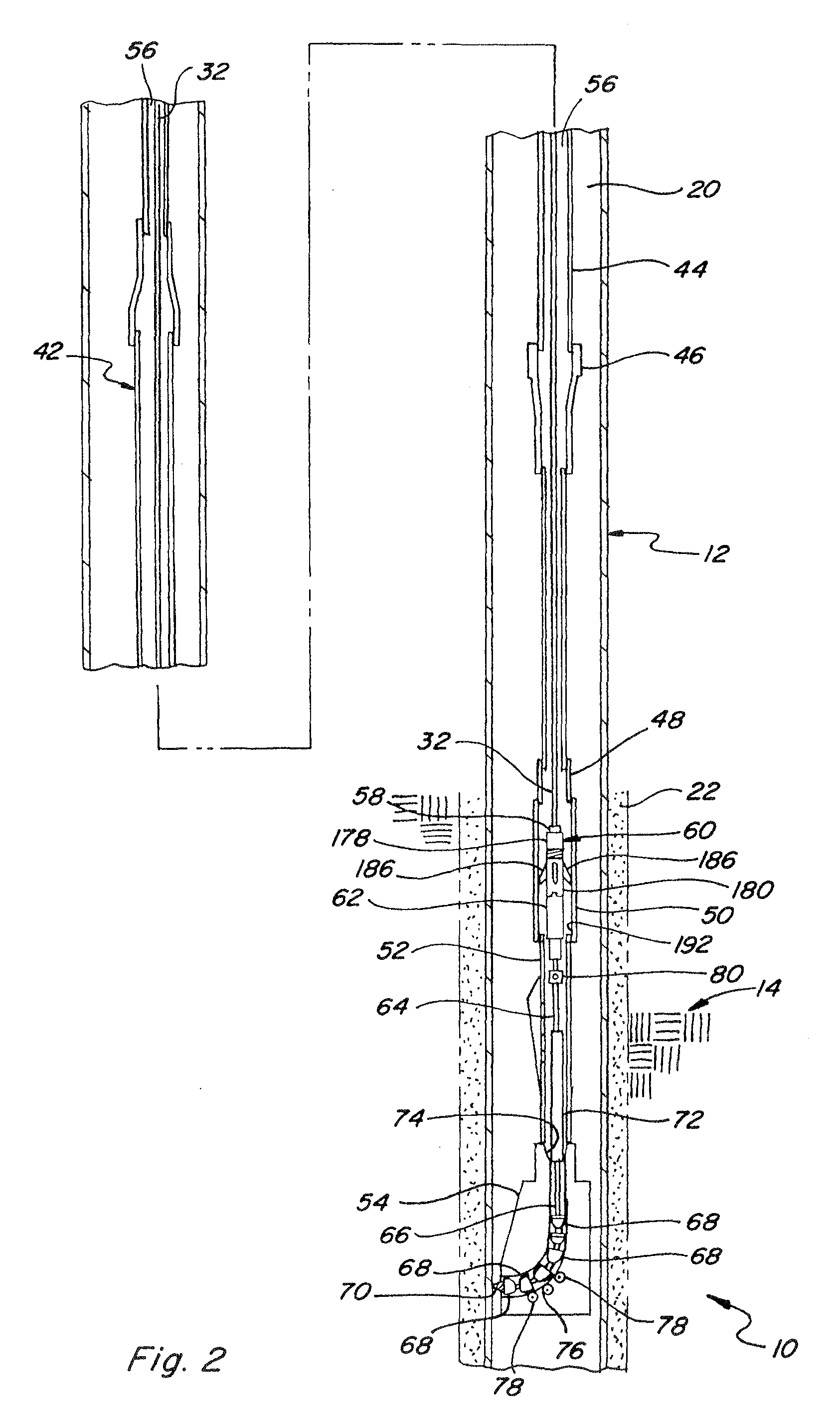 Method and apparatus for lateral well drilling with enhanced capability for clearing cuttings and other particles