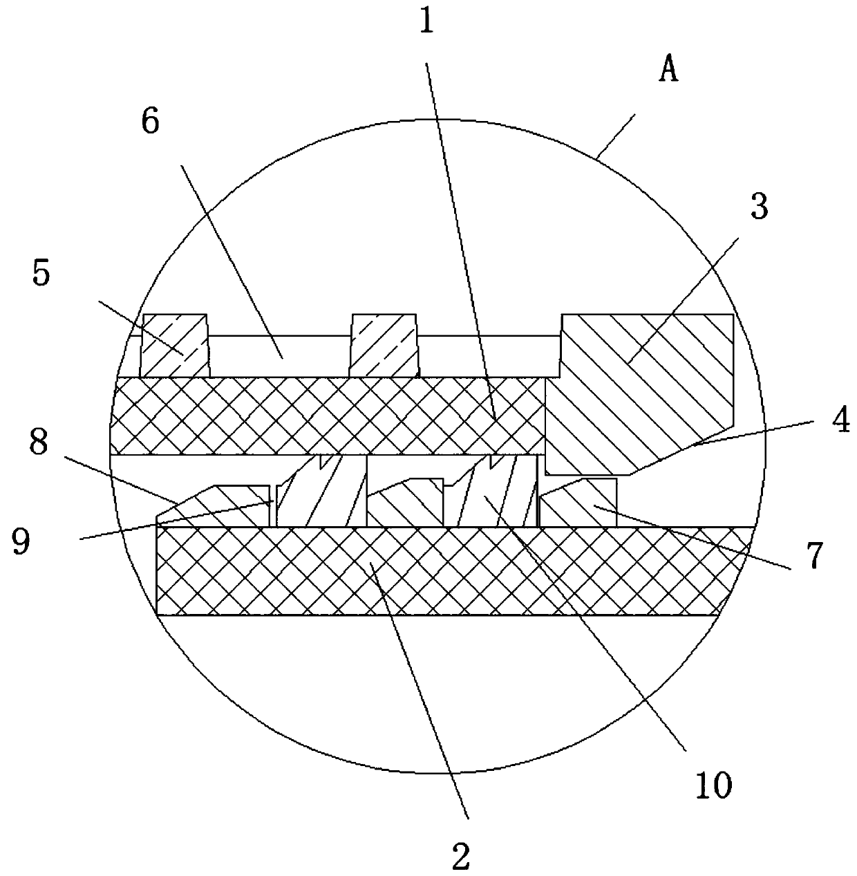Pipeline joint capable of improving ring stiffness and tensile strength