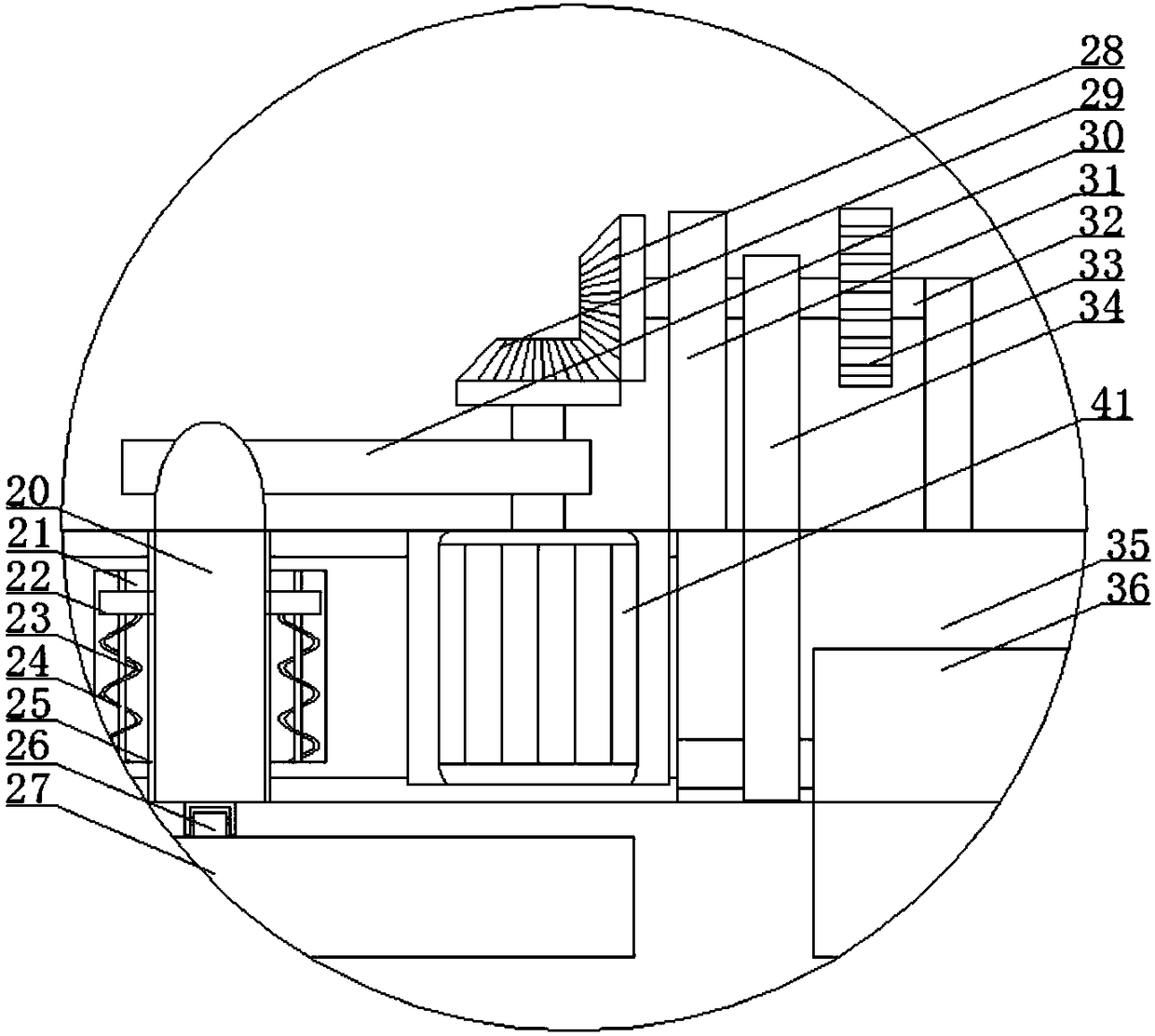 Cleaning mechanism for dyeing and finishing cloth