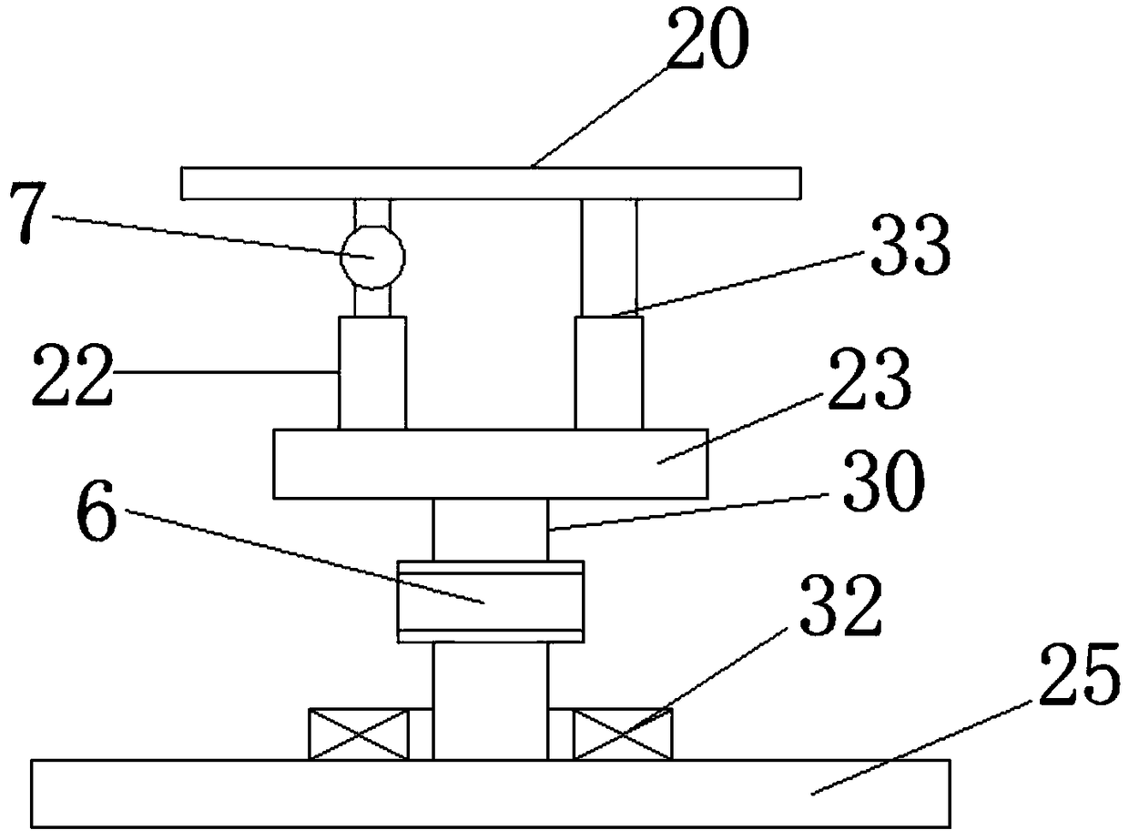 Work table convenient to adjust height for computer hardware production