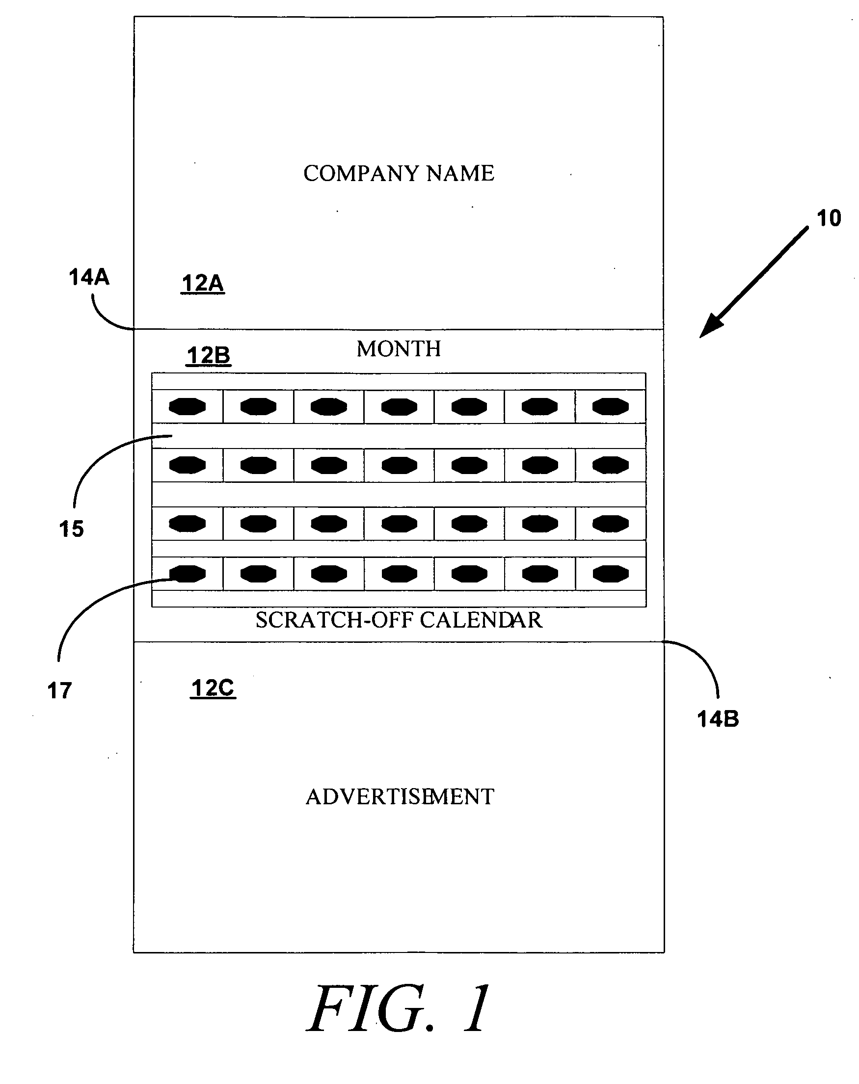 Apparatus and method for advertising