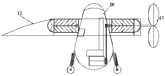 Delta wing coaxial contra-rotating ducted fan aircraft