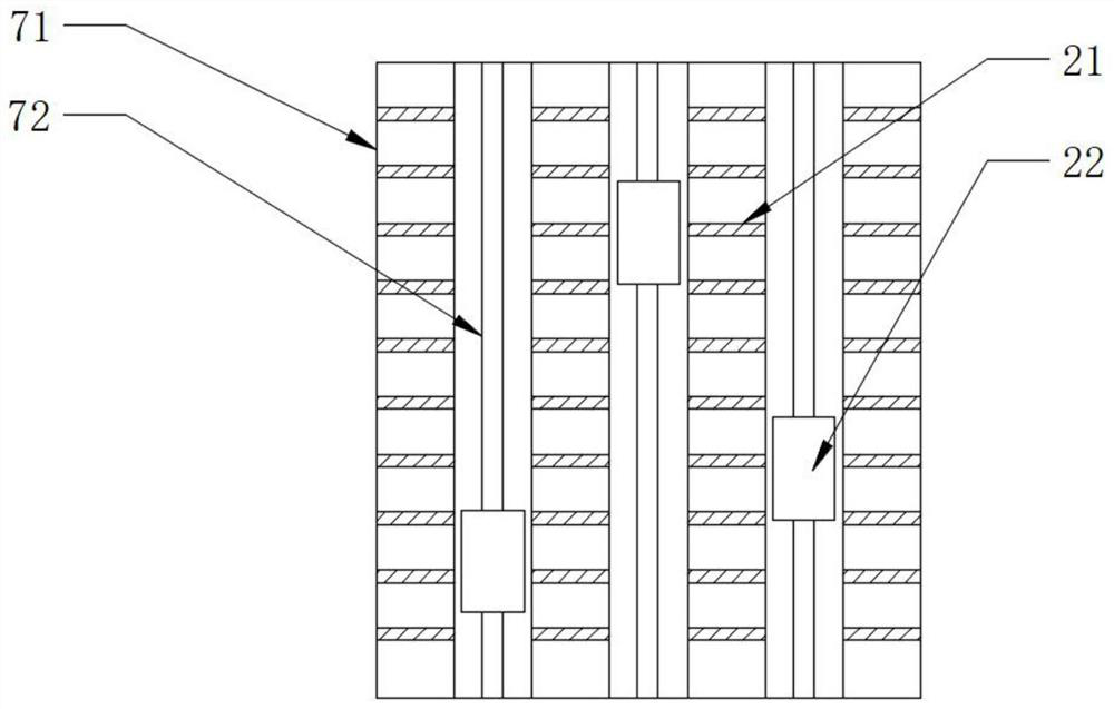 Circulating drying system for drying denitration agent by using natural gas heat source