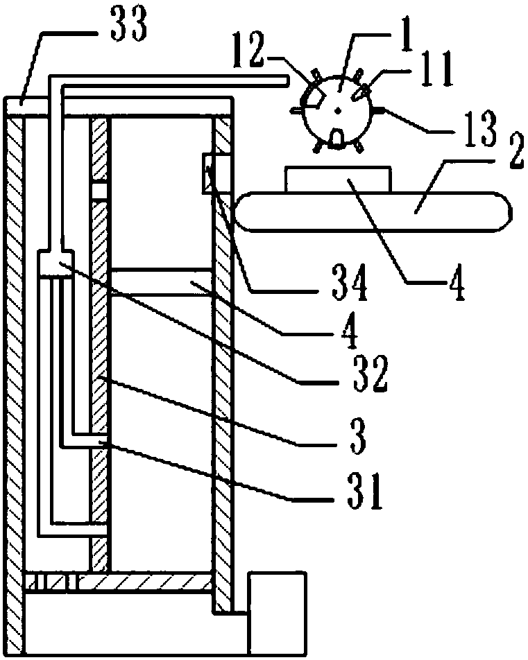 Fermentation equipment for producing organic fertilizer from mushroom dregs