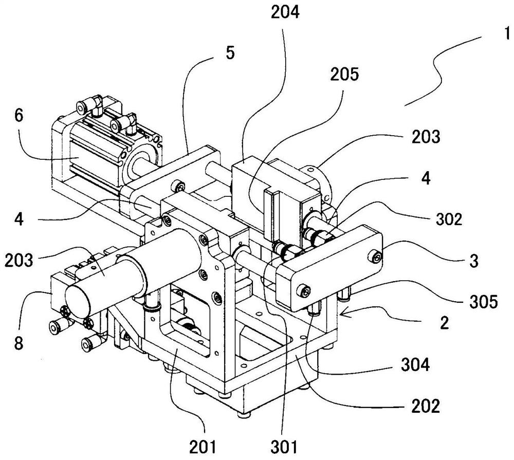 Paint filling unit and paint filling device provided with the same