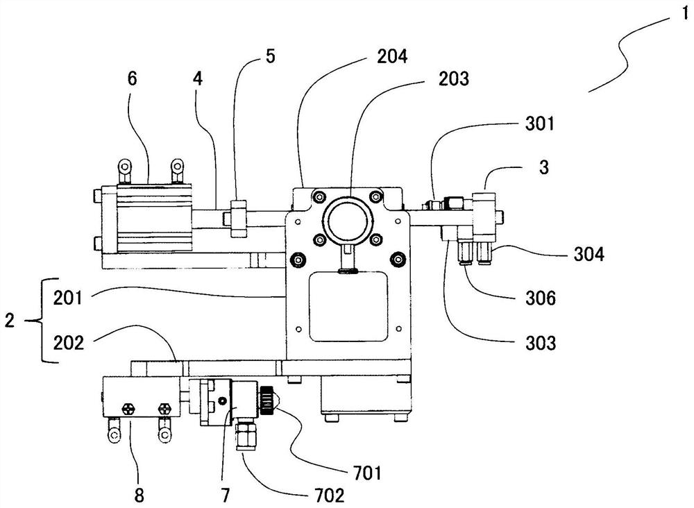 Paint filling unit and paint filling device provided with the same