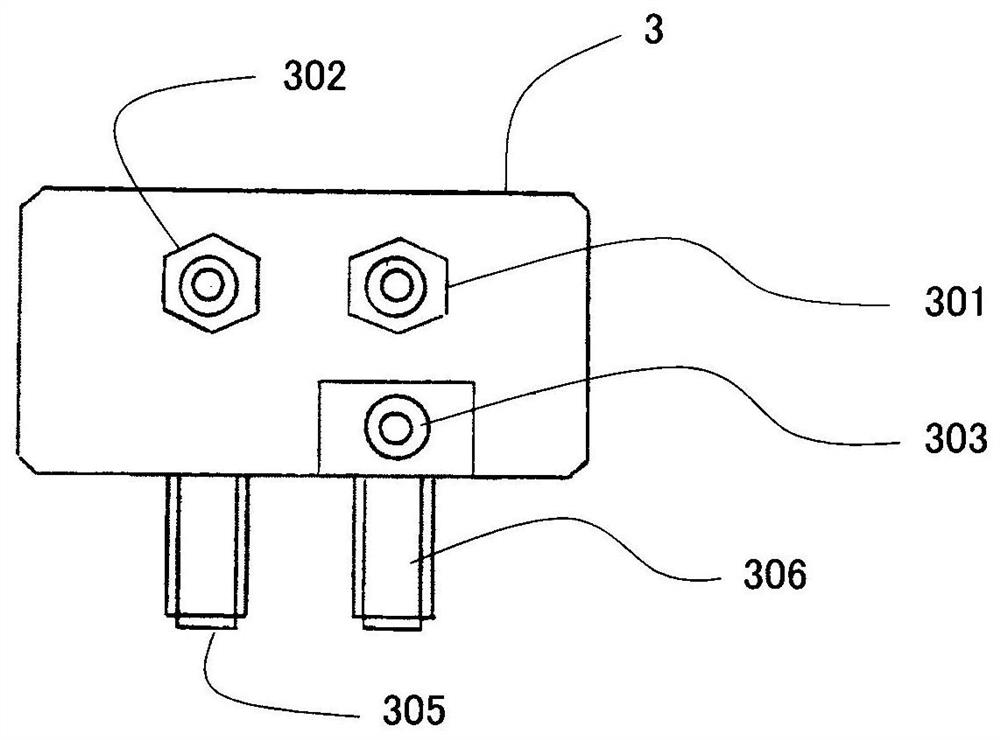 Paint filling unit and paint filling device provided with the same