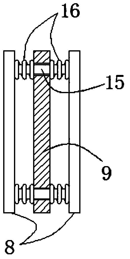 Entrance guard with protective function