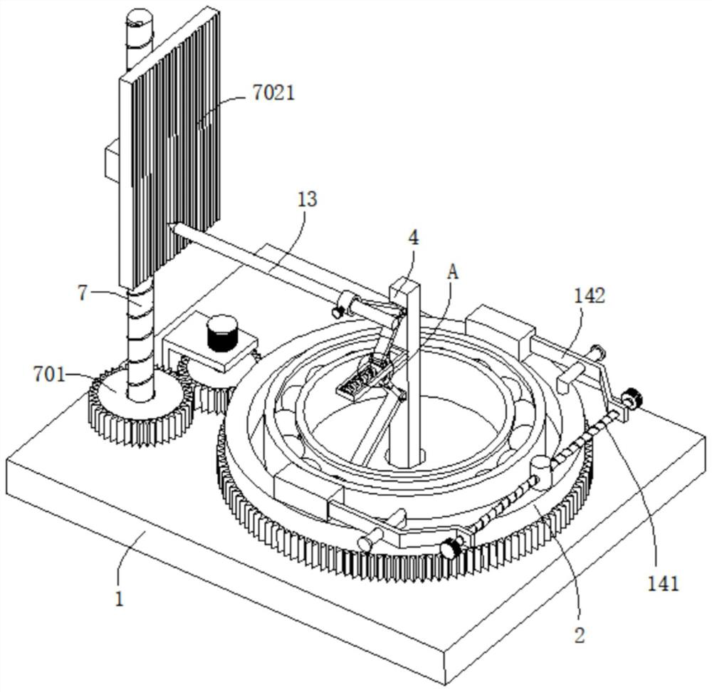 Automatic detection equipment for inner diameter of bearing
