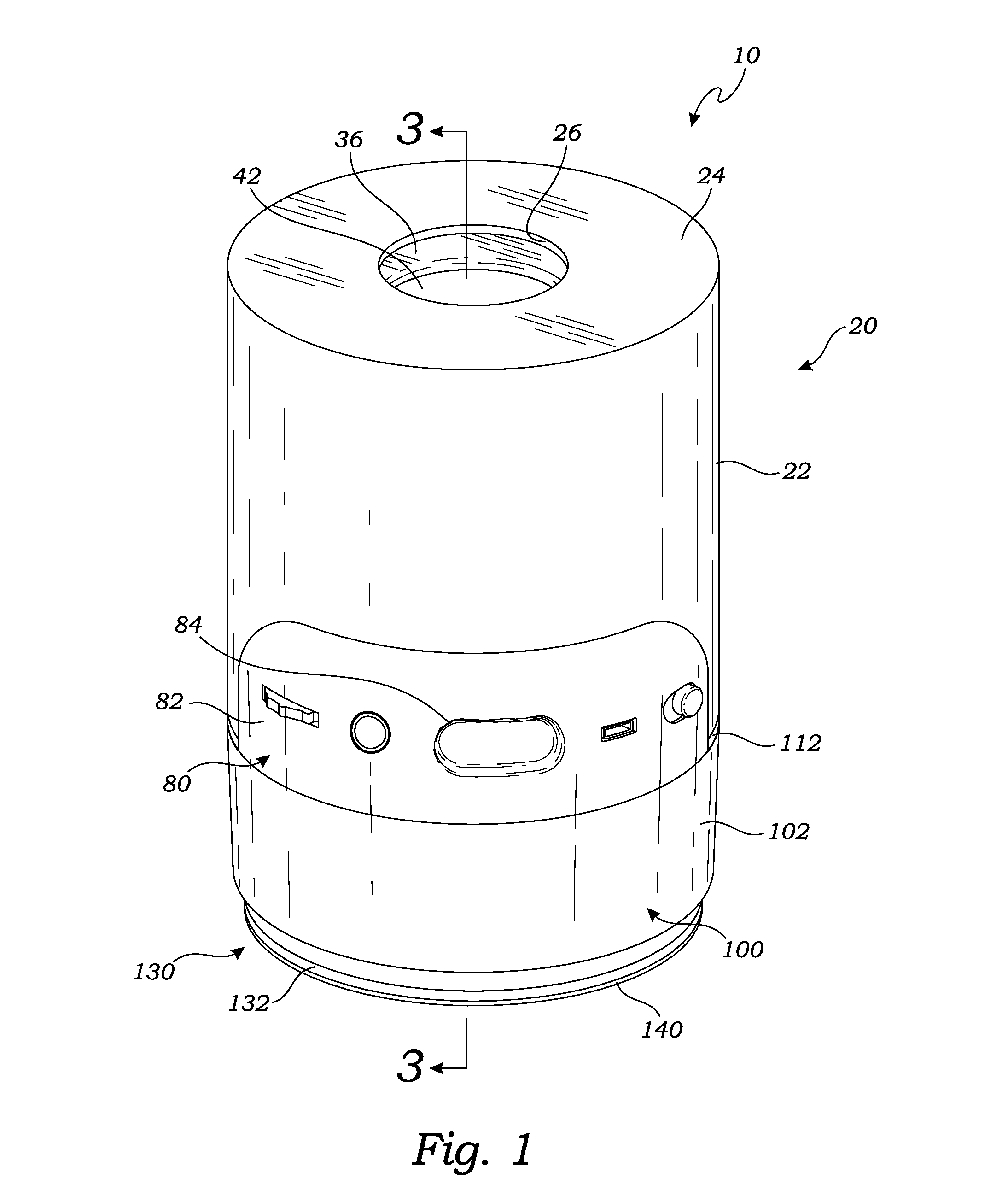Speaker apparatus for producing sound
