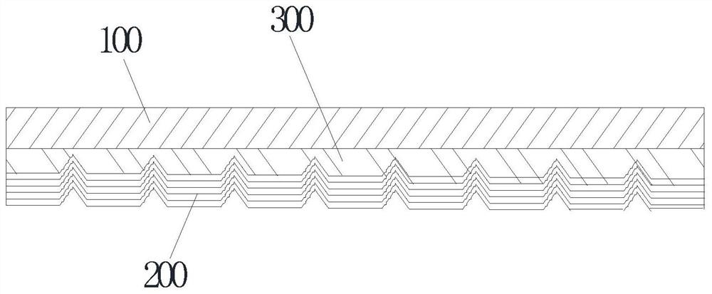 Paper diaper antibacterial plastic packaging bag and preparation method thereof