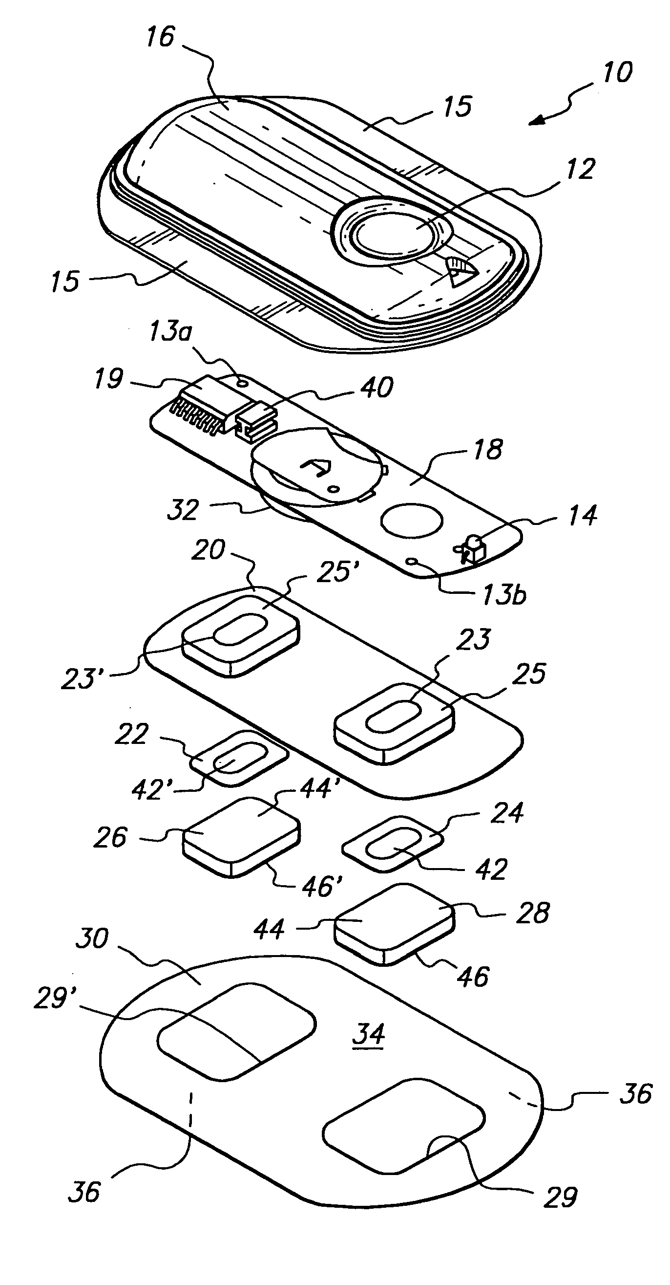 Method and device for transdermal electrotransport delivery of fentanyl and sufentanil