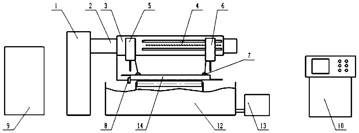 Automatic trimming equipment for wind turbine blade girder