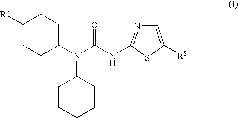 Dicycloalkyl urea glucokinase activators
