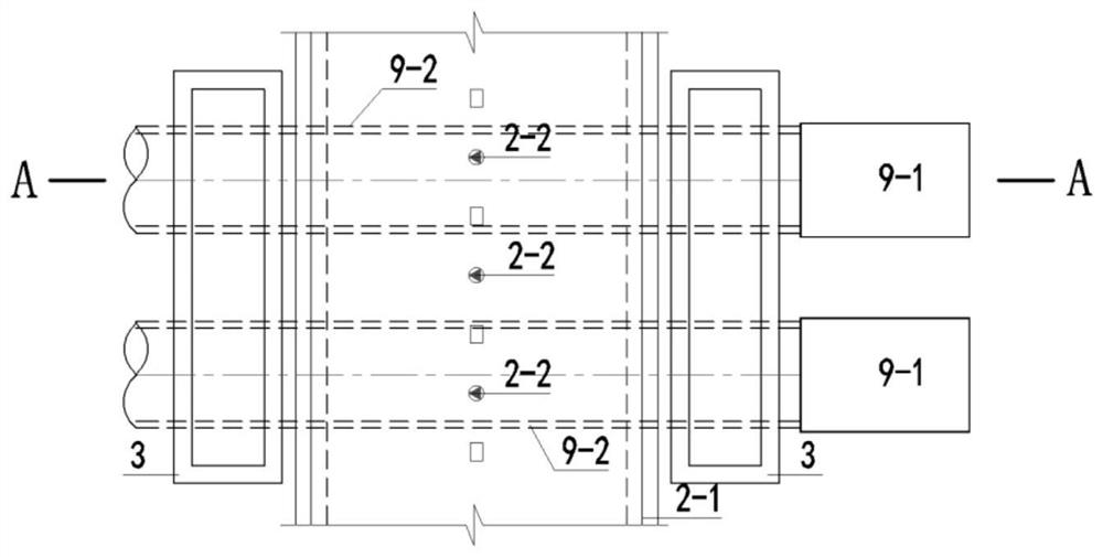 Construction method of tunnel structure for manual and mechanical combined obstacle removal of water-rich sand layer