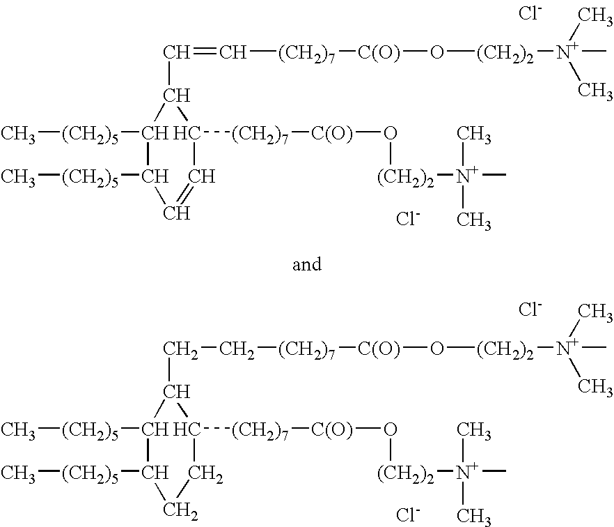 Dimer poly-quaternary ester compounds
