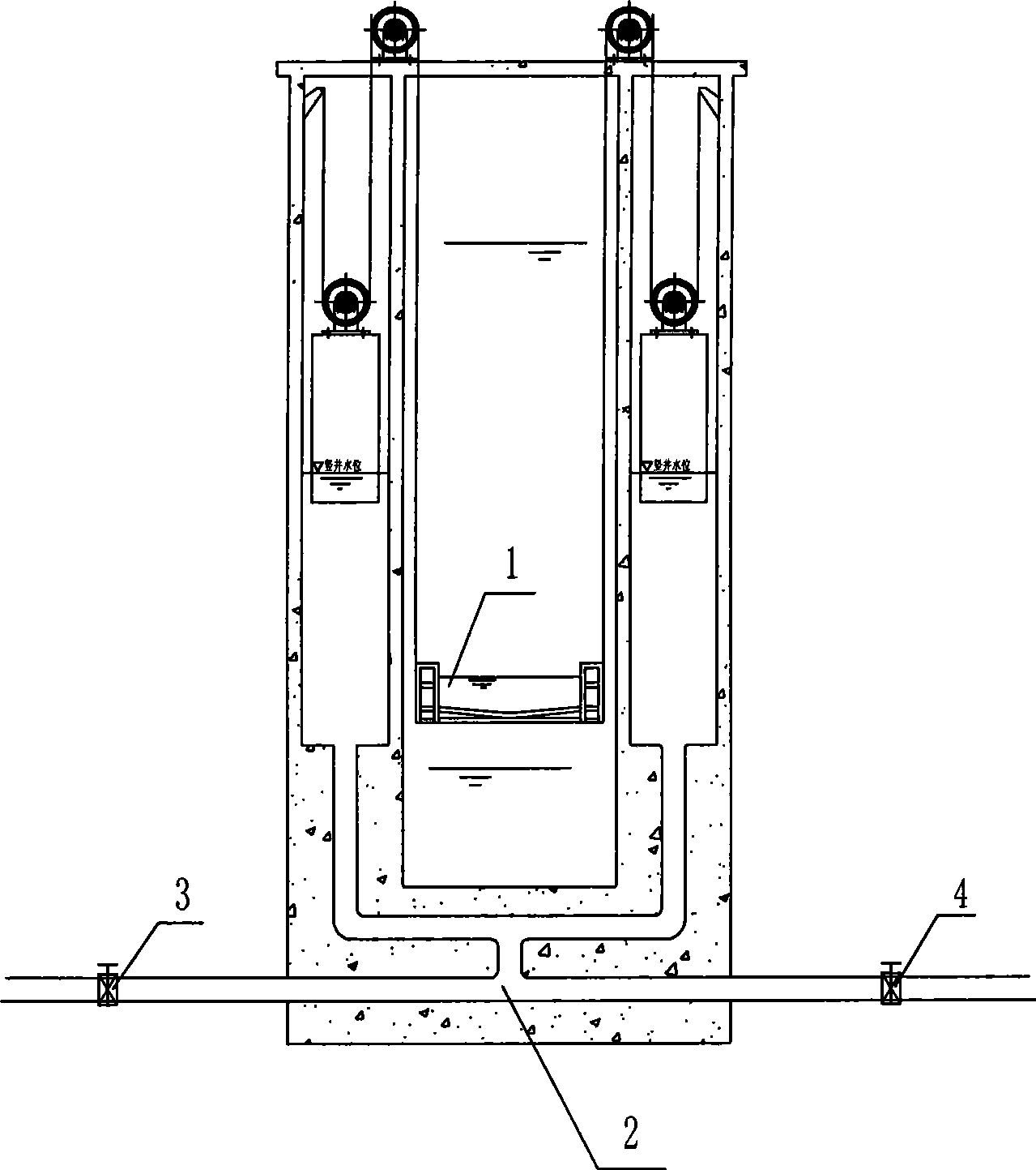 Butt joint control method and apparatus for hydraulic-floating ship elevator