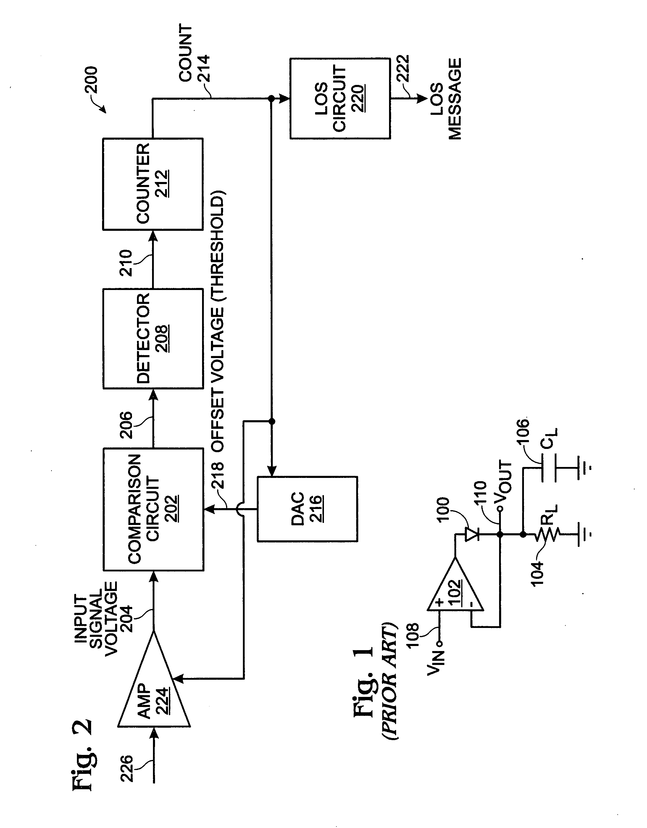 System and method for signal level detection