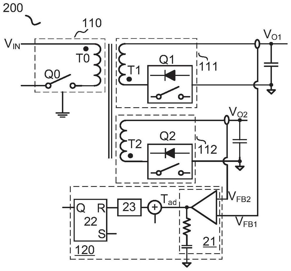 Switching power supply circuit and method