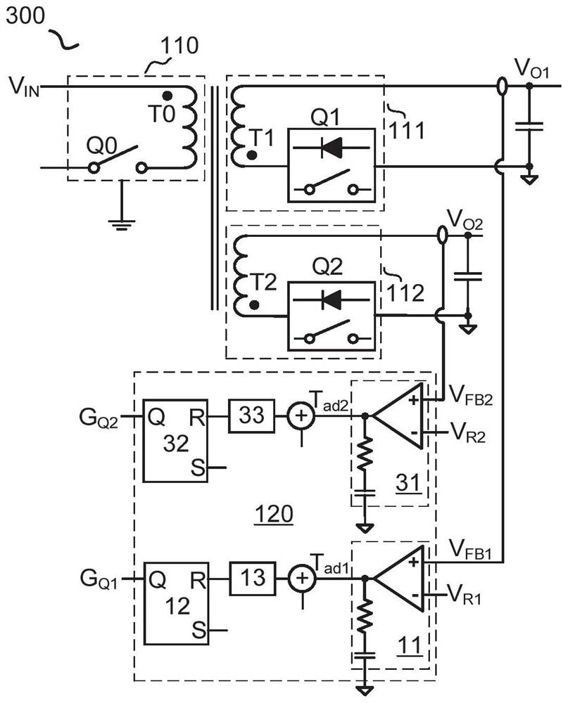 Switching power supply circuit and method