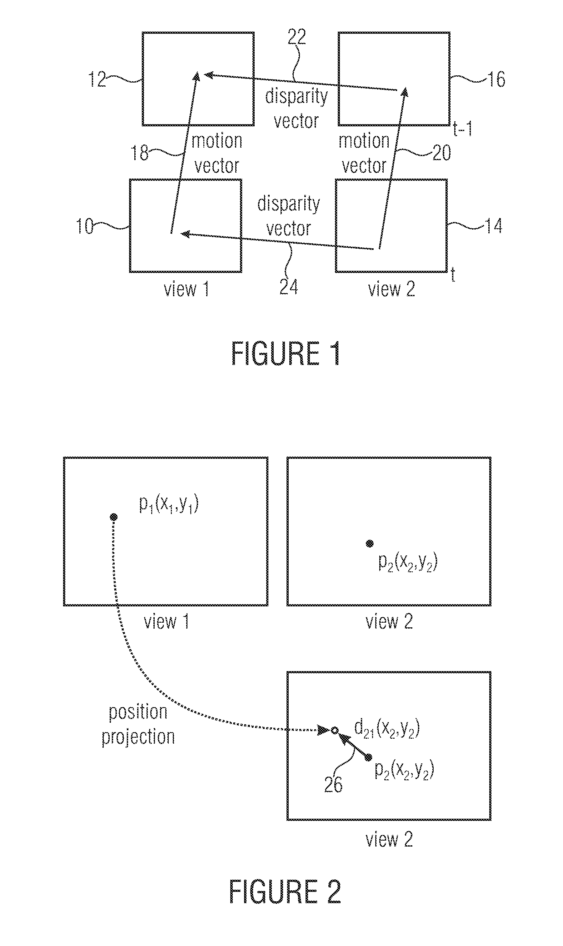 Hybrid video coding supporting intermediate view synthesis