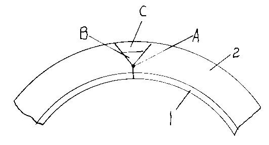 Process method of seamless sintering bimetallic lining