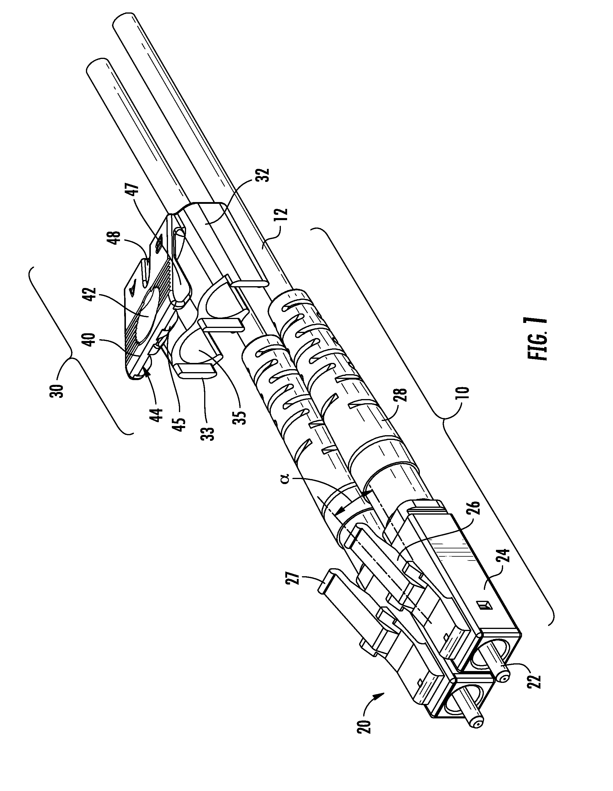 Fiber Optic Connector Assembly and Methods Therefor