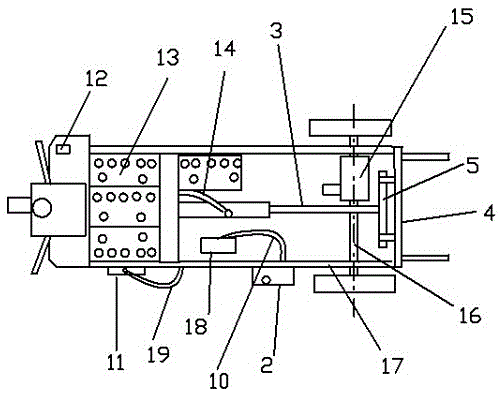 Self-unloading type aerating block transport electric car