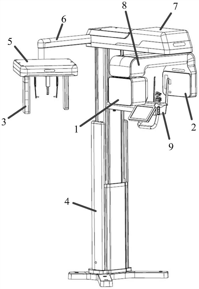 Oral cavity bone mineral density measuring method and device