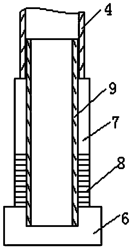 Deep hole temperature measurement device