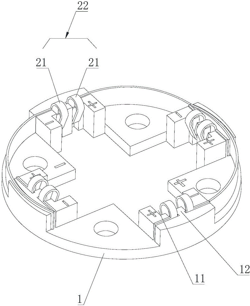 Electric connector and LED lamp