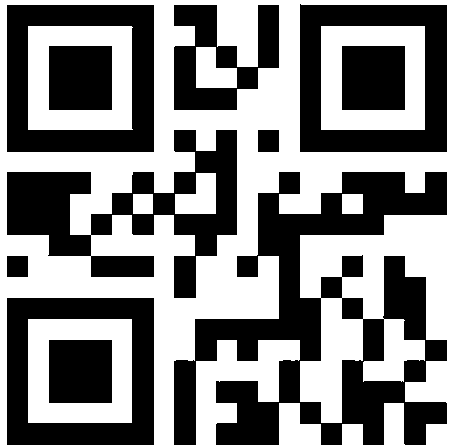 Compressing and encrypting method for QR codes