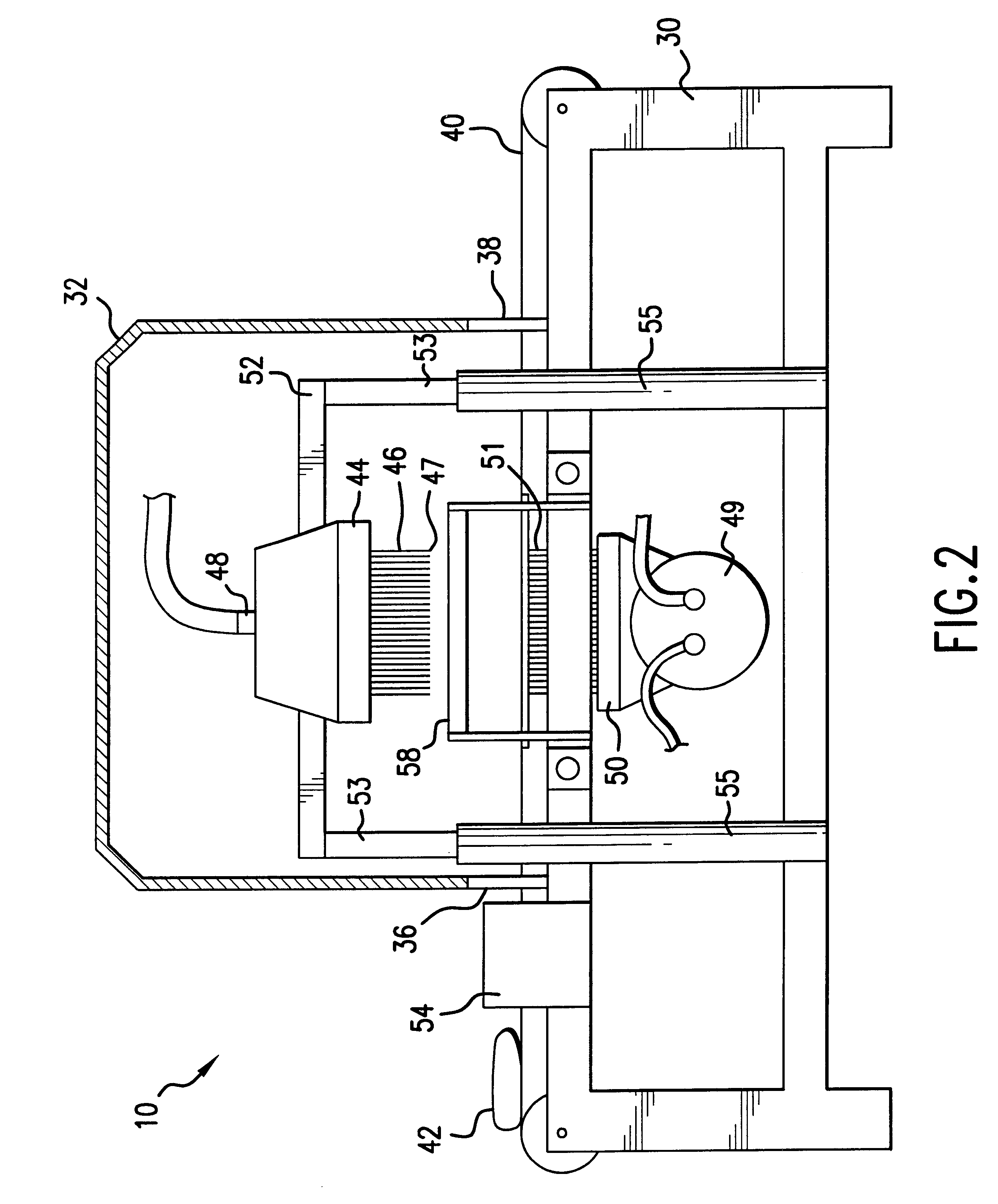 Process for injecting thermal fluids for food processing