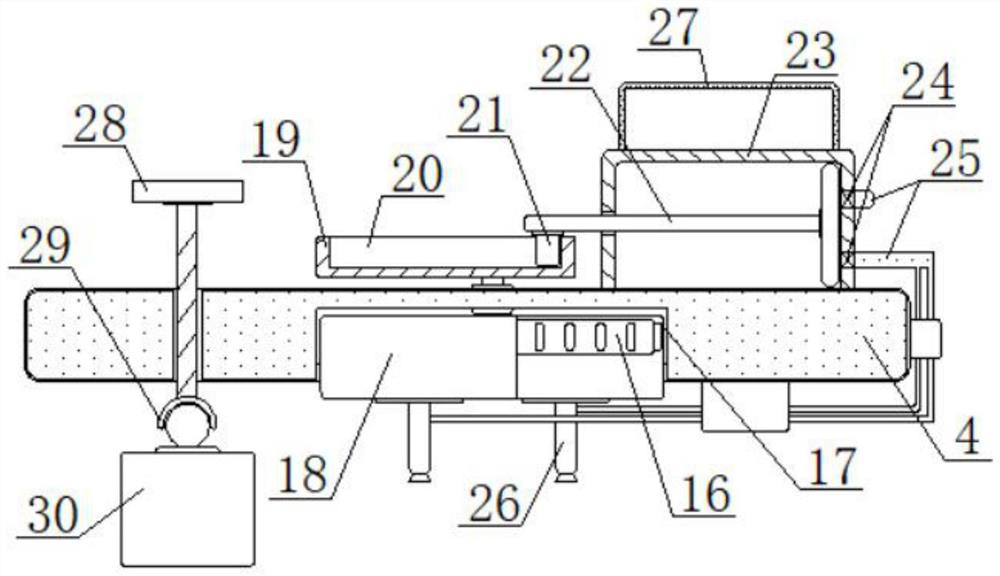 Auxiliary hemostasis device for vascular surgery nursing